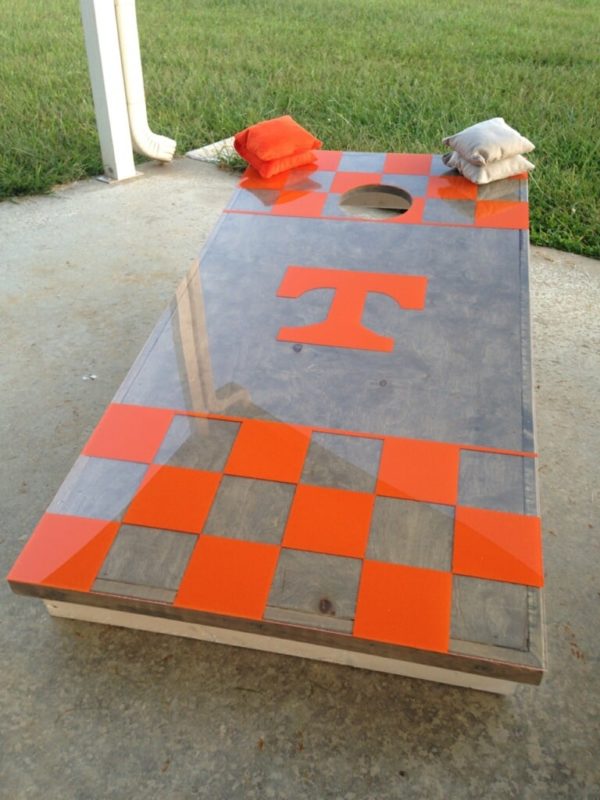custom tn cornhole board