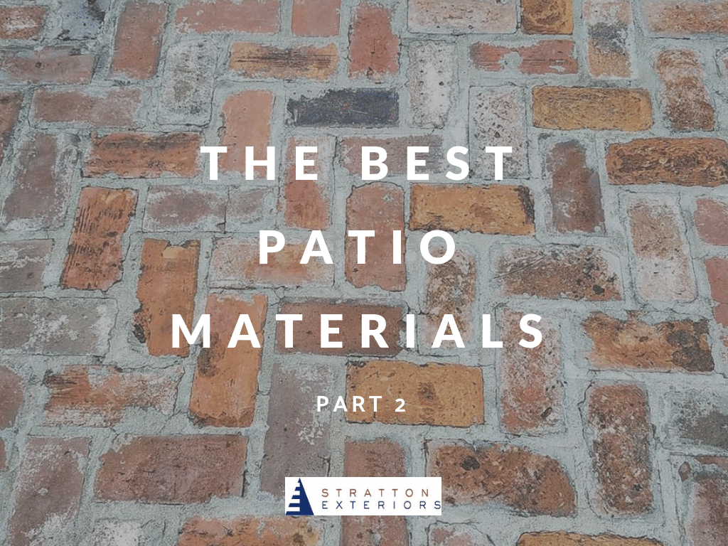 The Best Patio Materials Graphic